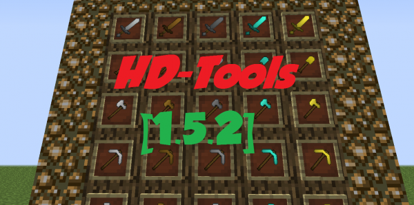 HD Tools: текстур паки для minecraft 1.5.2